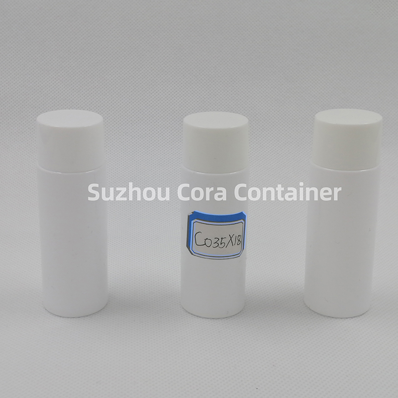 35ml Neck Size 18mm Pet Plastic Cosmetic Bottle met schroefdop