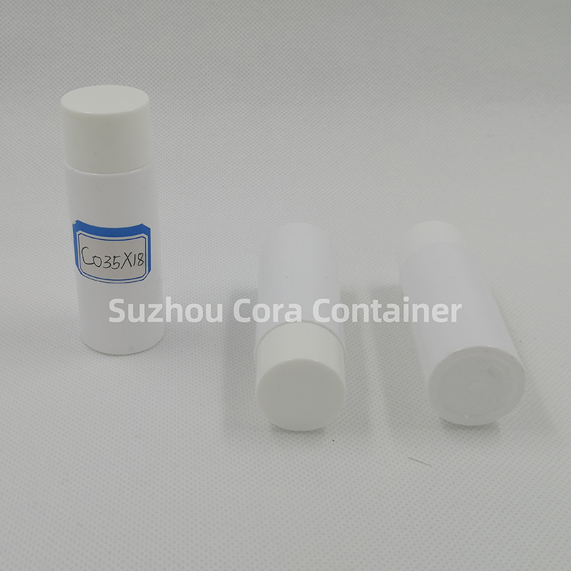 35ml Neck Size 18mm Pet Plastic Cosmetic Bottle met schroefdop