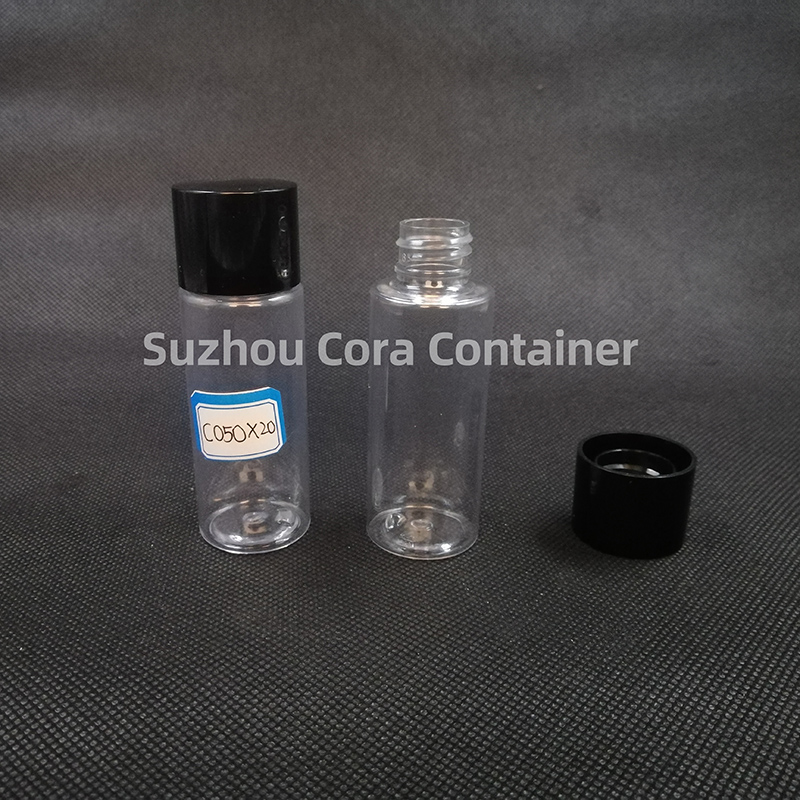 50ml Neck Size 20mm Plastic Cosmetische fles met schroefdop