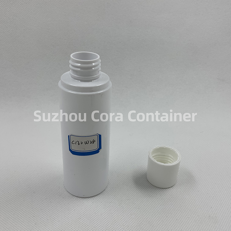 130ml Neck Size 24mm Pet Plastic Cosmetic Bottle met schroefdop