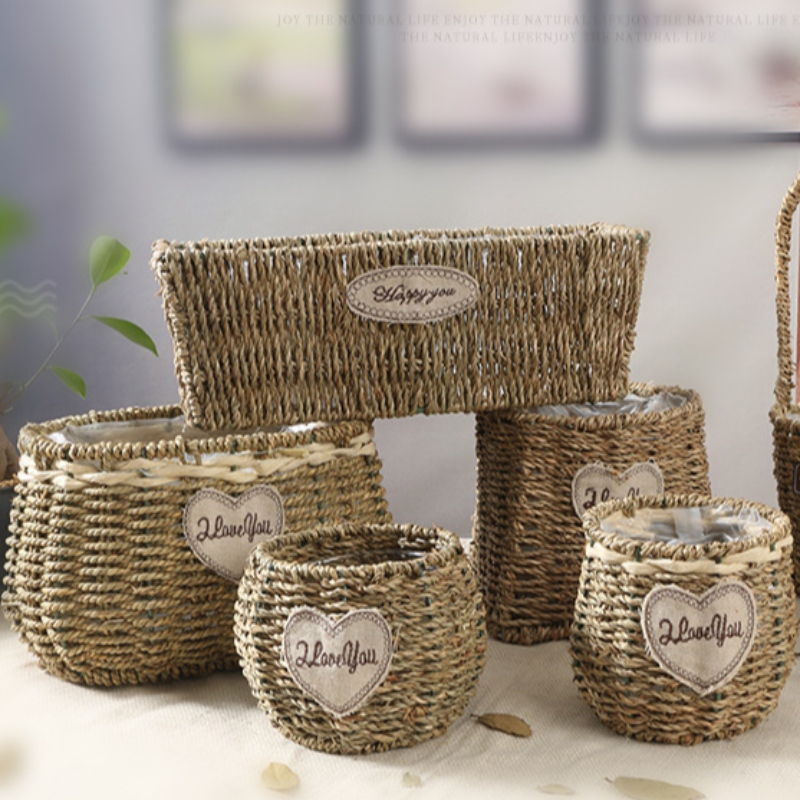 Grondbak voor opslag zeegras