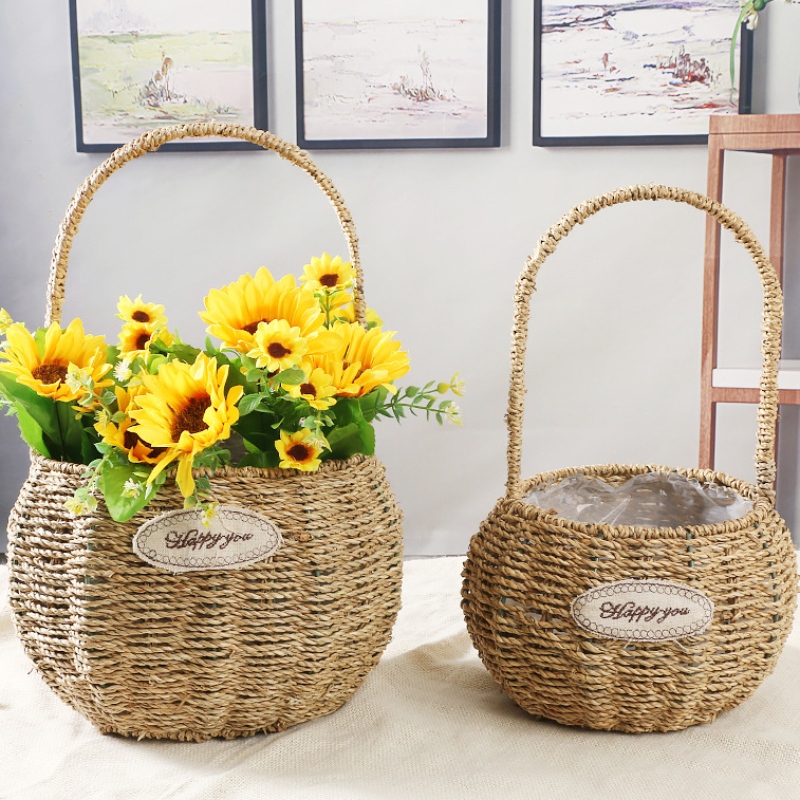 Grondbak voor opslag zeegras