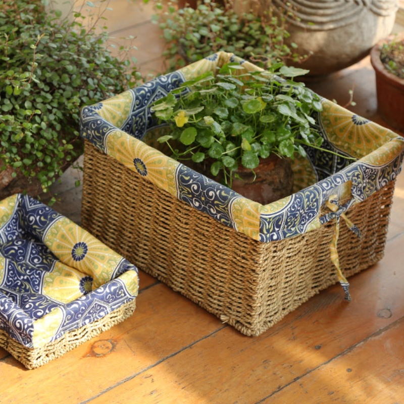 Gevoerde slaapkamer opbergmand