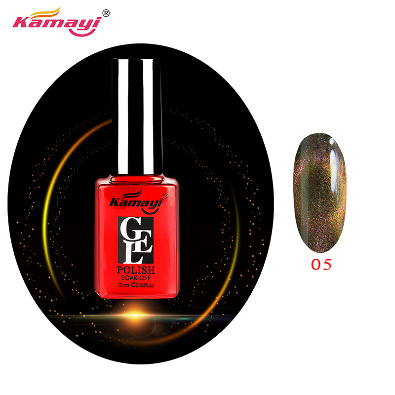 Kamayi nieuw product cat eye gel losweken uv led 12ml 3d cat eye gellak nagellak