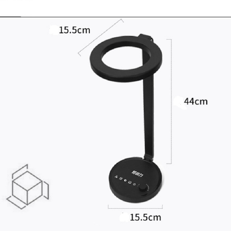 688S USB-poort Opladen led bureaulamp met aluminium behuizing