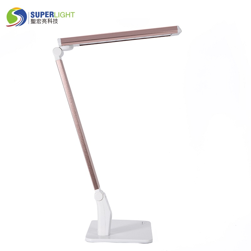 1683 Kinderen Oogbescherming lezing Tafel Lamp USB Geladen led vouwnachtlampje met clip