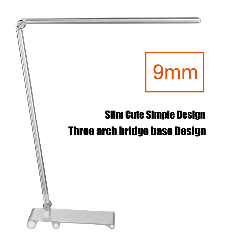 129s Desk Lamp for Study Dimmable led Table Lamp, Touch Dimmer, Color Change Base Night