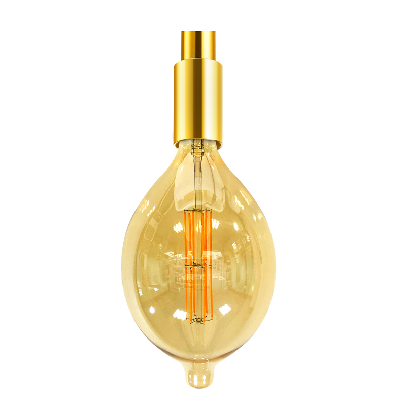 C125 Amber 3.3 watt 2100k 170 lumen spiraaldraad café bar verlichting