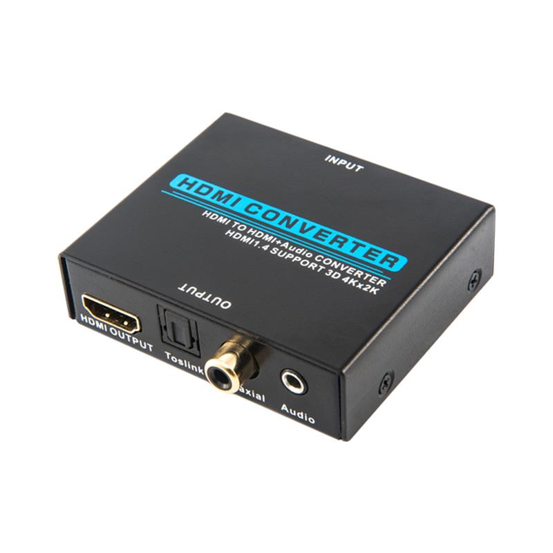 V1.4 HDMI Audio Extractor HDMI naar HDMI + Audio converter Ondersteuning 3D Ultra HD 4Kx2K @ 30Hz