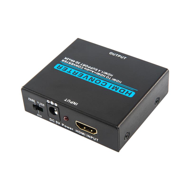 V1.4 HDMI Audio Extractor HDMI naar HDMI + Audio converter Ondersteuning 3D Ultra HD 4Kx2K @ 30Hz