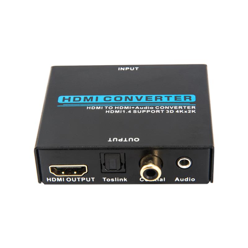 V1.4 HDMI Audio Extractor HDMI naar HDMI + Audio converter Ondersteuning 3D Ultra HD 4Kx2K @ 30Hz