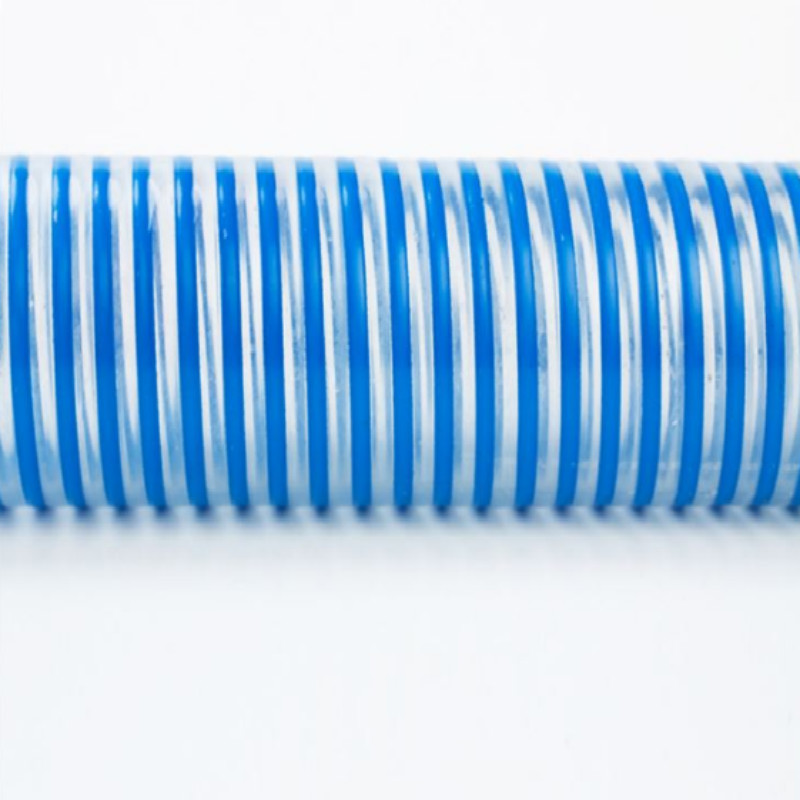 Hete verkoop kleurrijke hoge druk pvc golfzuigslang gemaakt in China