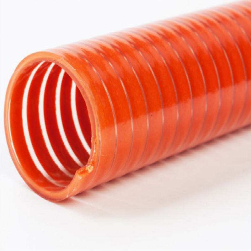 Hete verkoop kleurrijke hoge druk pvc golfzuigslang gemaakt in China