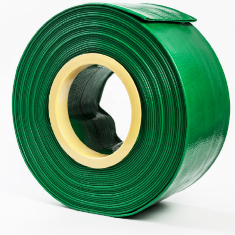 Agrarische kleurrijke irrigatie 1-8 inch PVC layflat slang waterpomp slang