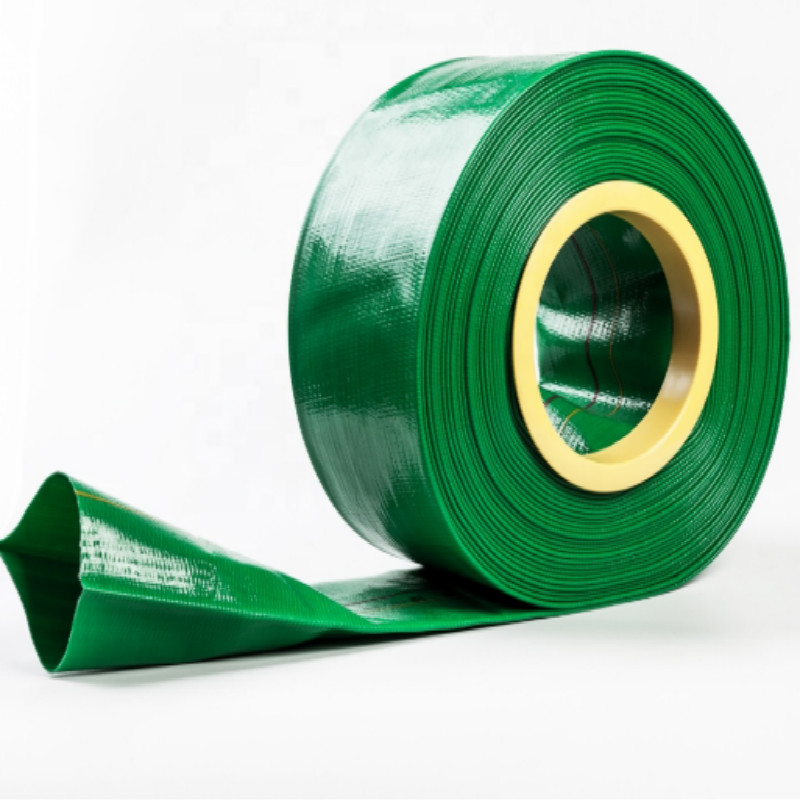 Agrarische kleurrijke irrigatie 1-8 inch PVC layflat slang waterpomp slang