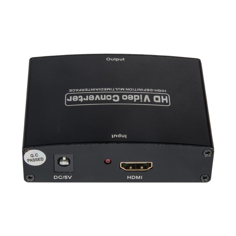 HDMI NAAR YPbPr + R / L Audio Converter 1080P