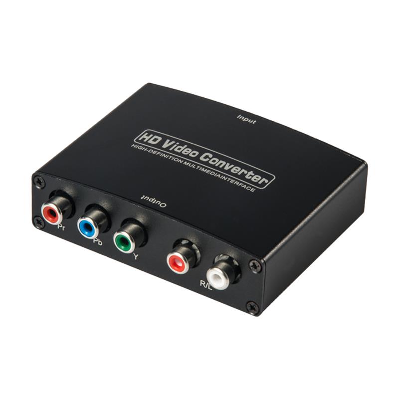 HDMI NAAR YPbPr + R / L Audio Converter 1080P