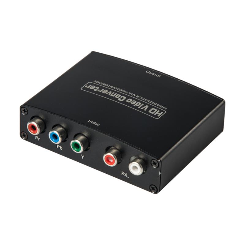 YPbPr + R / L AUDIO NAAR HDMI Converter 1080P