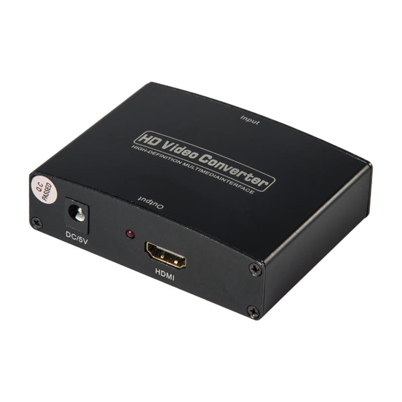 YPbPr + R / L AUDIO NAAR HDMI Converter 1080P