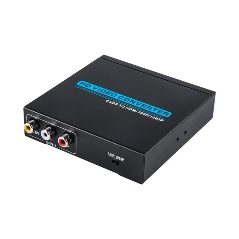 AV / CVBS naar HDMI Converter Up Scaler 720P / 1080P