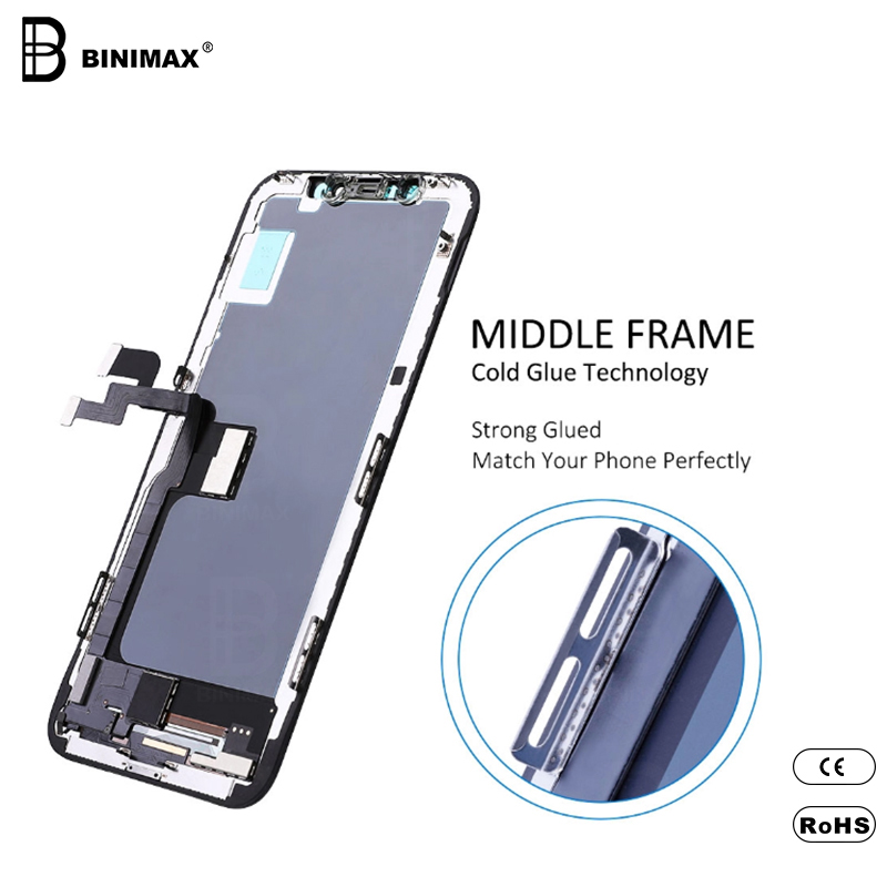 BINIMAX FHD Display LCD mobiele telefoon LCD's voor ip X