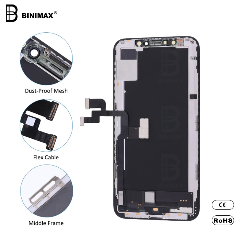 BINIMAX stock mobiele telefoon lcd voor ip XS