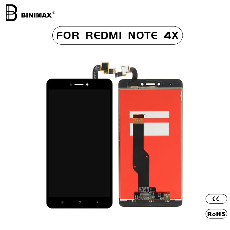 LCD's voor mobiele telefoons scherm BINIMAX vervangbare mobiele weergave voor Redmi NOTE 4X