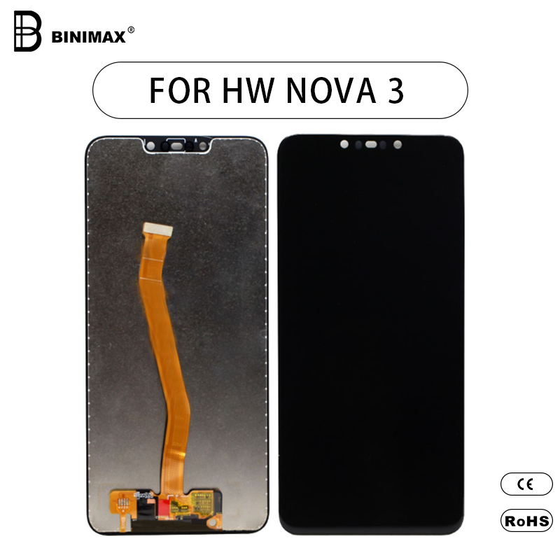 Mobiele telefoon LCD's scherm Binimax vervang display voor HW nova 3