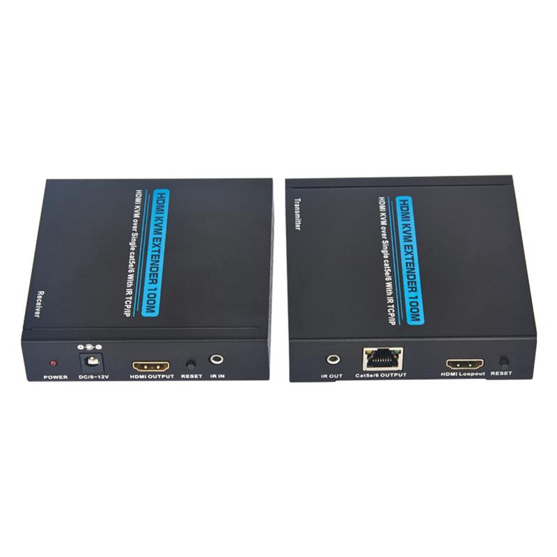 HDMI KVM Extender 100m over single cat5e/6 Support Full HD 1080P