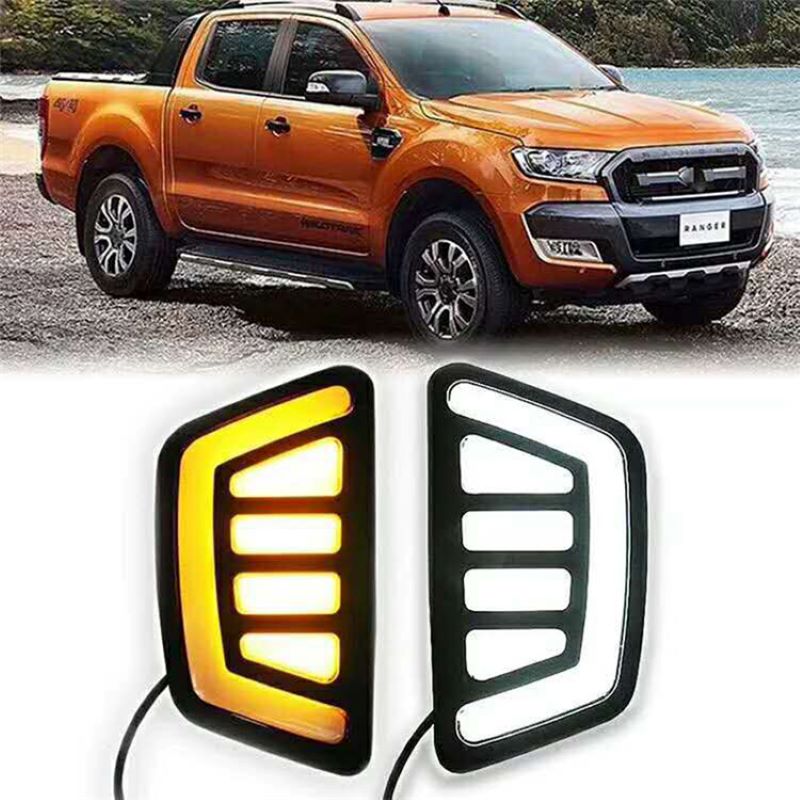 Daytime runnung light for Ford Ranger 2015,Girlle with led light for Ford Ranger 2015~2017