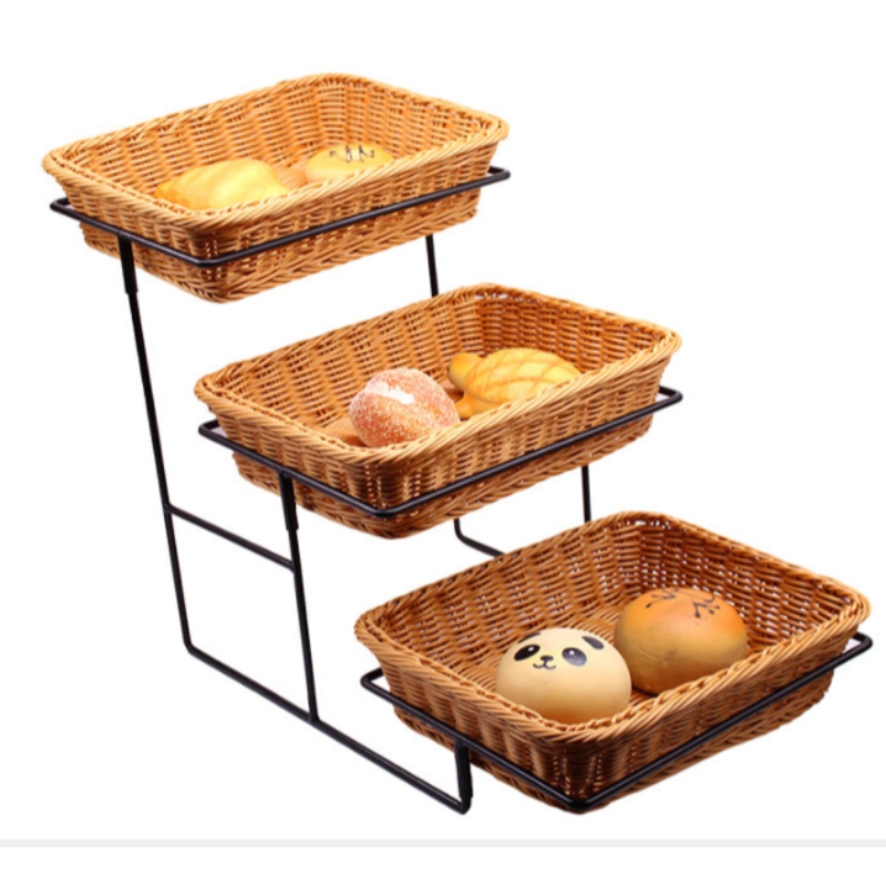 PP Rattan Rack met Tray tonen