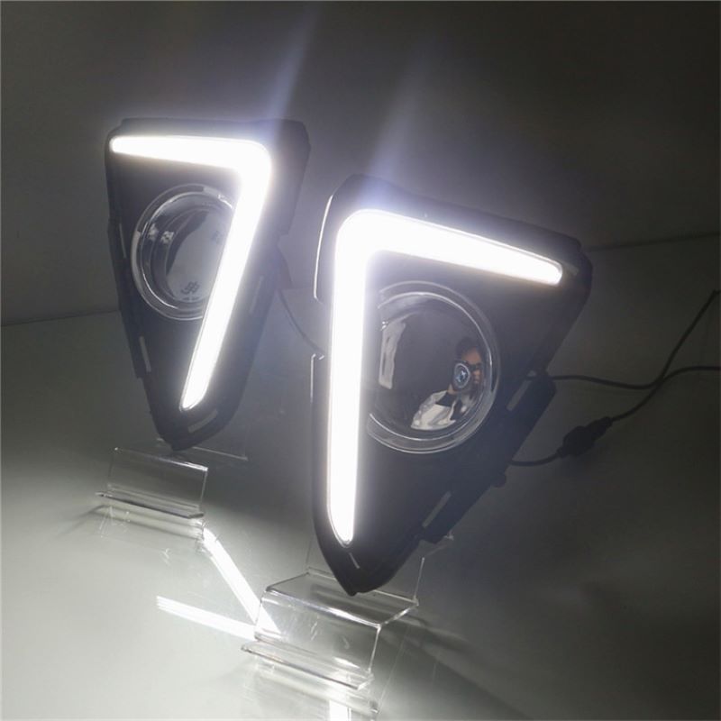 Daglicht voor Toyota Rav4 2017,Fog lamp voor Toyota Rav4 DRL