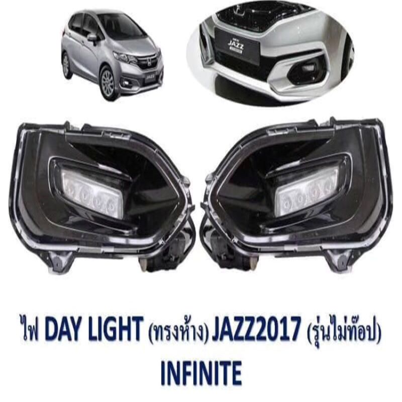 Foglamp voor Honda Fit/Jazz 2018,Daytime lopend licht voor Honda Fit/Jazz 2018 DRL