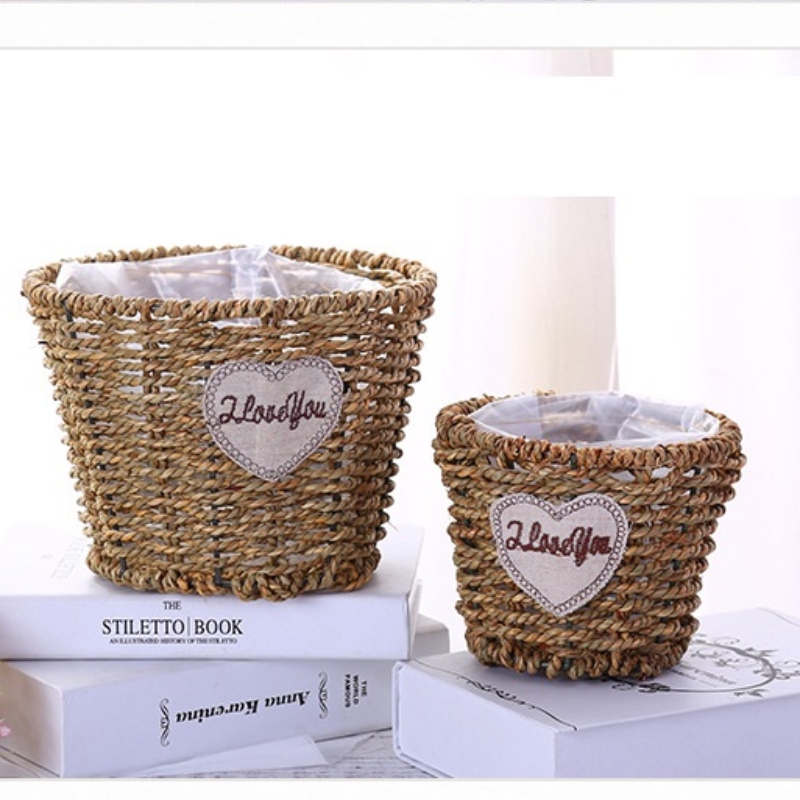 Set van 2 Seagrass Basket