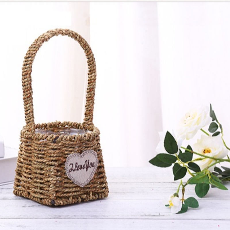Woondecoratie Flolar Basket met handvat