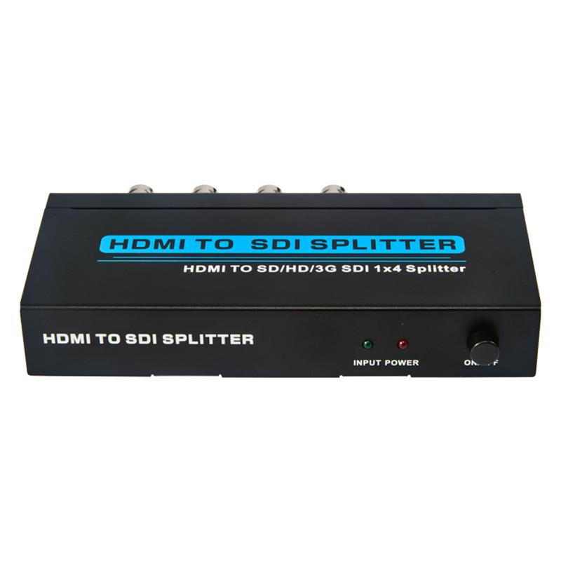 HDMI NAAR SD / HD / 3G SDI 1x4 SPLITTER Ondersteuning 1080P