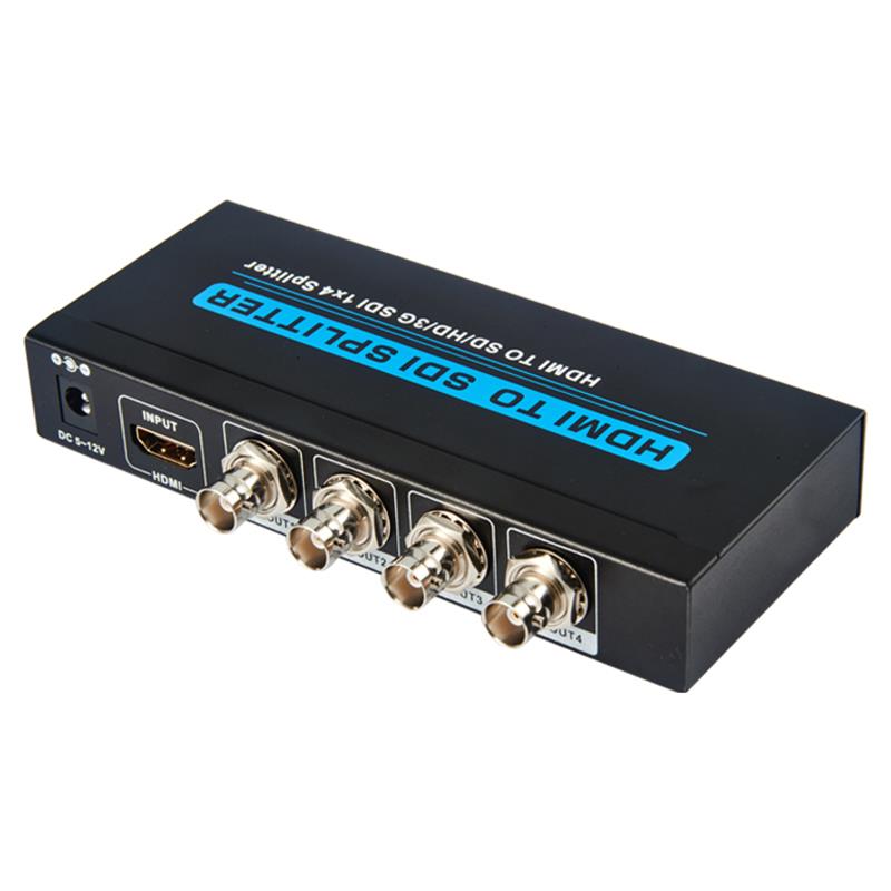 HDMI NAAR SD / HD / 3G SDI 1x4 SPLITTER Ondersteuning 1080P