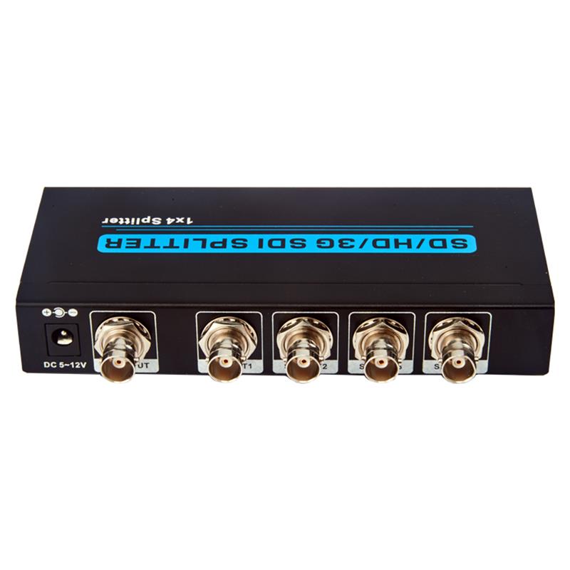 SD / HD / 3G SDI 1x4 SPLITTER Ondersteuning 1080P