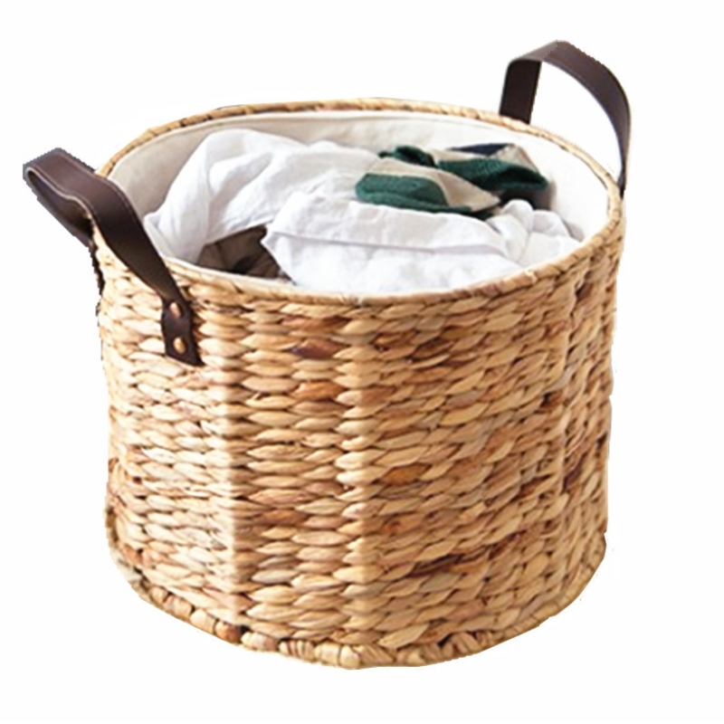 Set Circle Water Hyacinth Basket