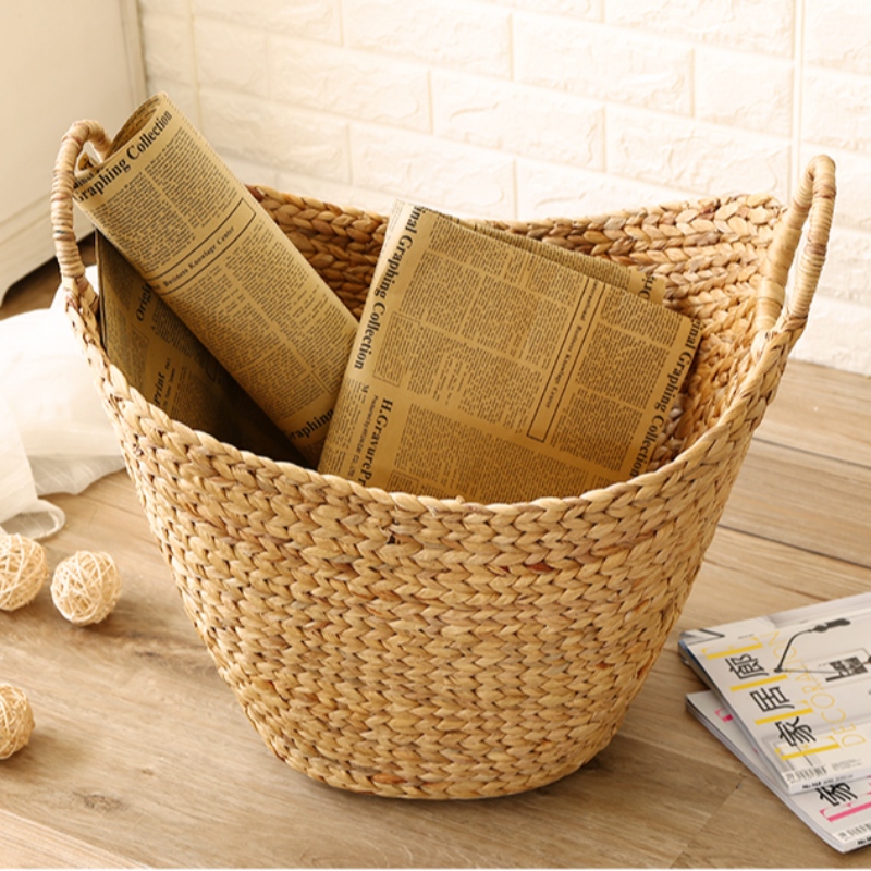 Set van 3 home decor waterhyacinten mand