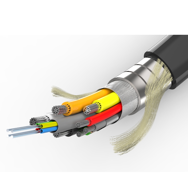 Gepantserde HDMI actieve optische kabel met4K@60hz18G 3D goed voor schroefdraad