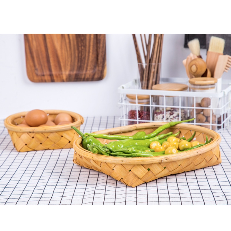 Houten Woven Tray