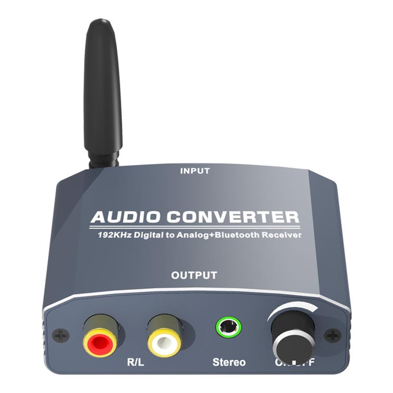 Digitaal naar analoog audio-omzetter met Bluetooth-ontvanger Ondersteuning 192 KHz