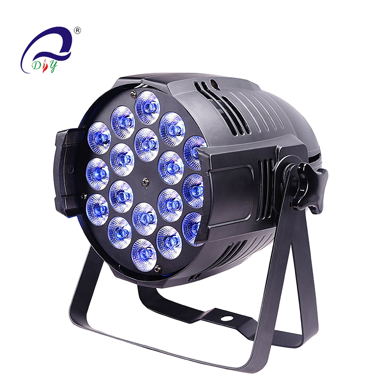 PL43 18pcs*5in1 RGBWA LED Aluminum Par Can DJ Light