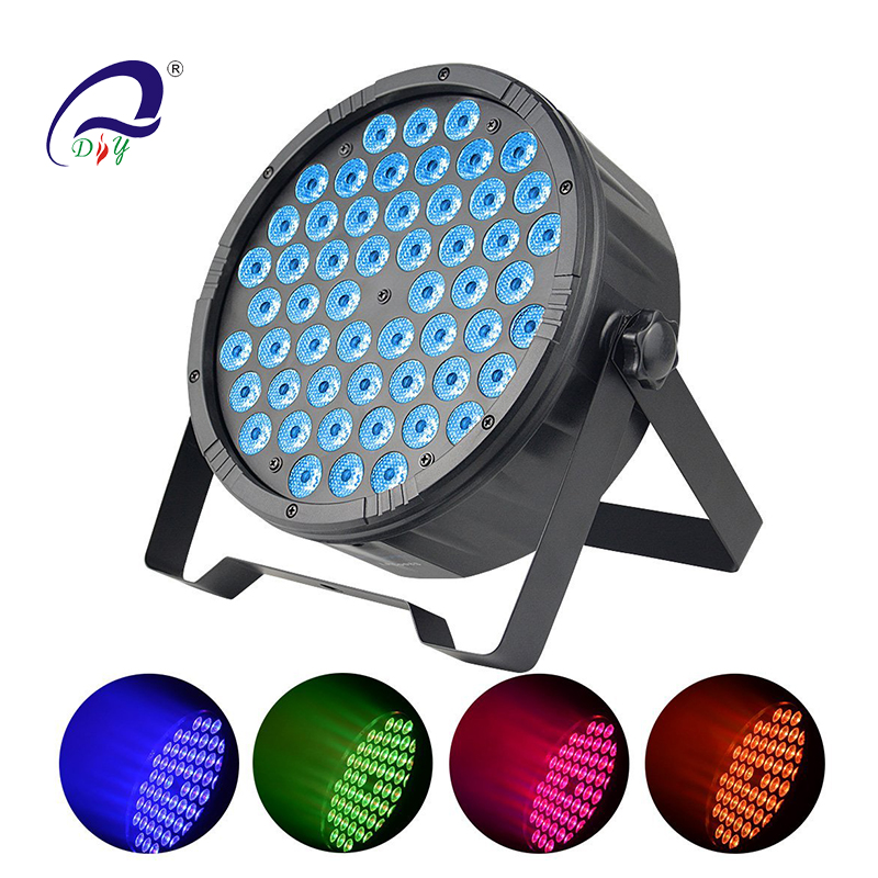 PL100II 54pcs *1W LED Par Light with Plastic case for Dj Wedding