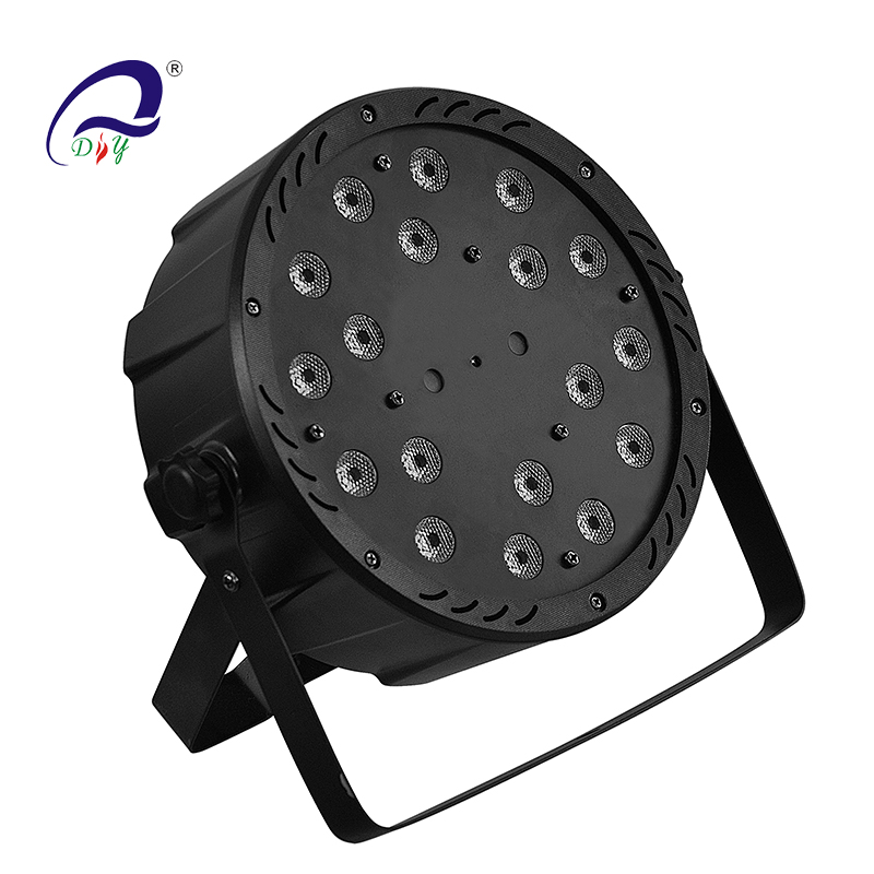 PL103 18PCS RGB LED Laser Par Stage Light voor bruiloft en feest