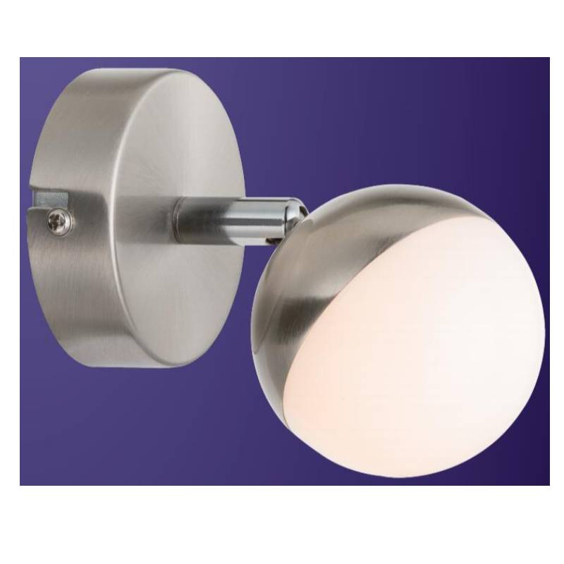 Hoge spanning LED spot light-1, halve bol plastic schaduw