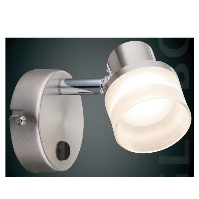 Hoge spanning LED spot light-1, met cilinder plastic schaduw