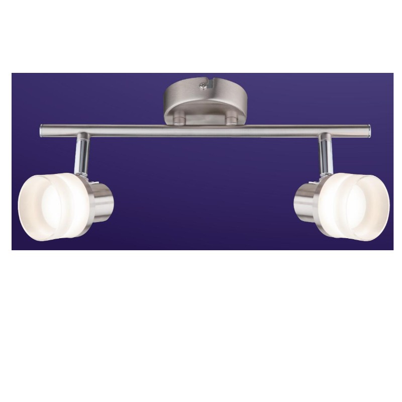 Hoogspanning LED-spot light-2, met cilinder kunststof kap