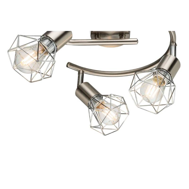 Spot light-3 met metaalnetvorm